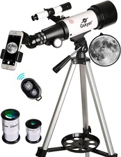 Astronomical Refracting Telescope 70mm Aperture 400mm AZ Mount for Kids Beginner