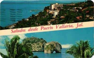 CPM AK Greetings from Puerto Vallartra, Jal MEXICO (647461)