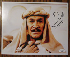 VINTAGE PETER WYNGARDE Auto Signed Photo "Alexander The Great" Actor COA JSA