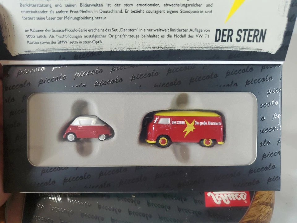 大众 Der Stern 套装 Vw.kasten 宝马 Isetta - Schuco Piccolo 套装 — 第 2/4 张图片