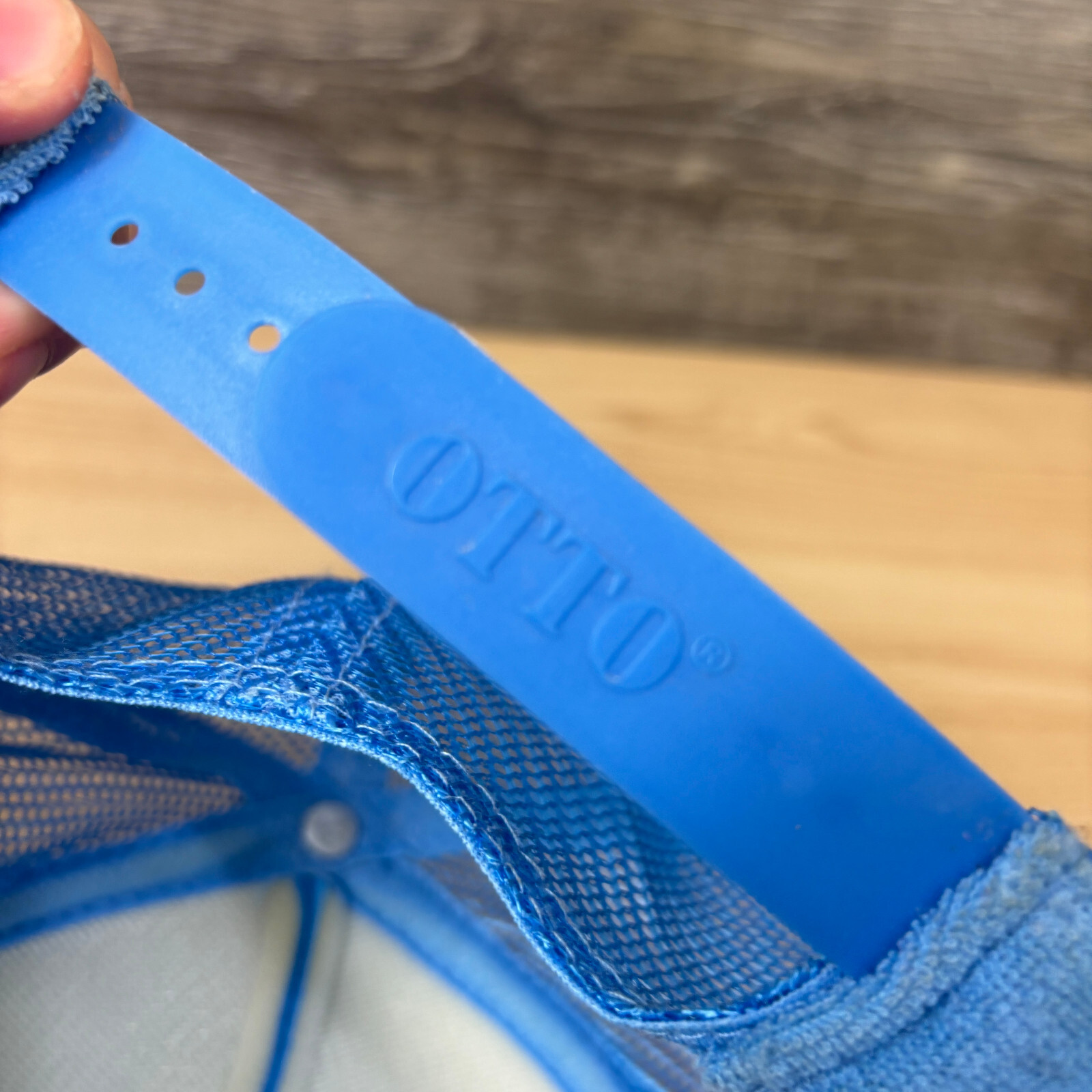 Knowledge Hat Cap Snapback Blue Rope Trucker Adju… - image 10