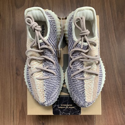 ash pearl yeezy on feet