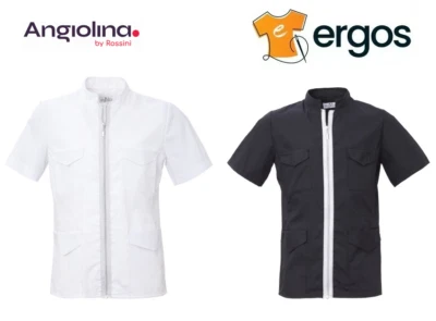 Angiolina SIRIO Casacca Camice da Donna con Zip Estetista 💣PREZZO 🔥 OUTLET 💣