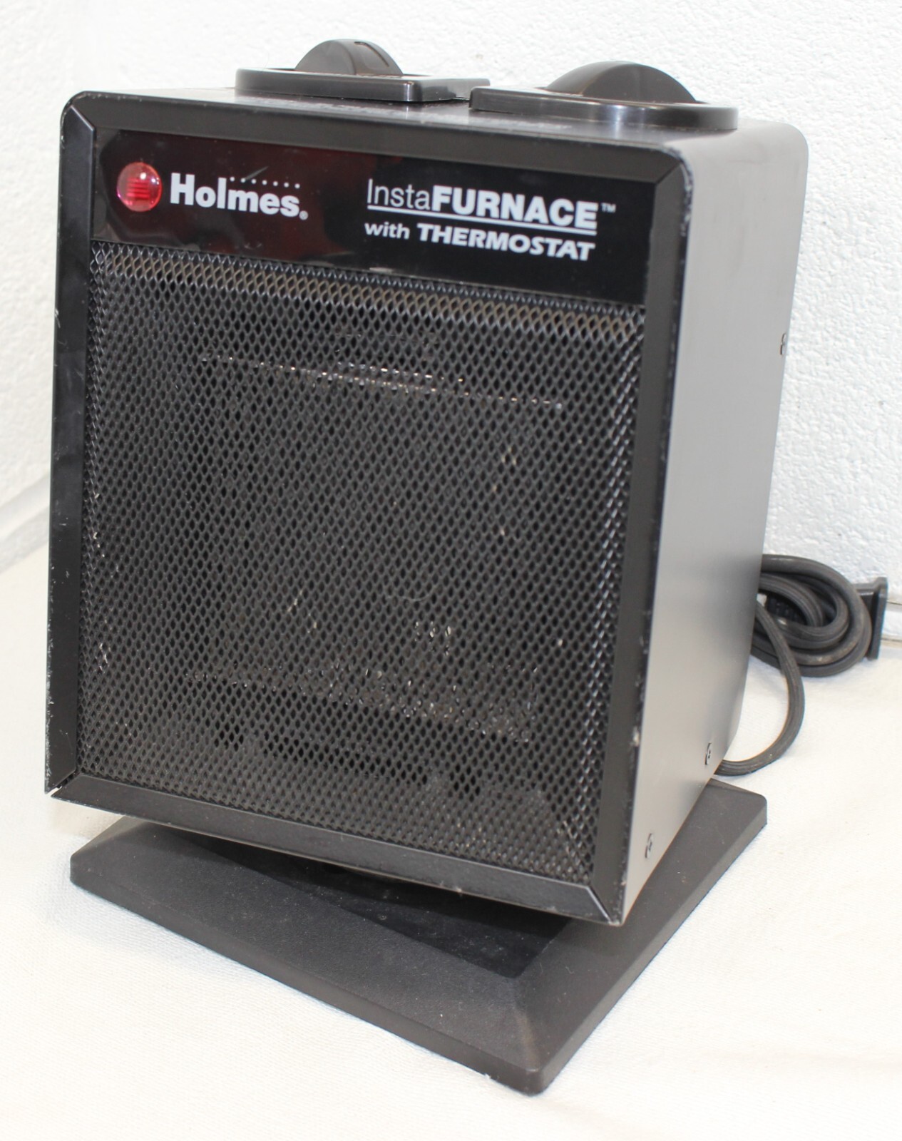 Holmes InstaFurnace w/ Thermostat 1500W Space Heater Tilts, CLEAN! WORKS!  Safety | eBay