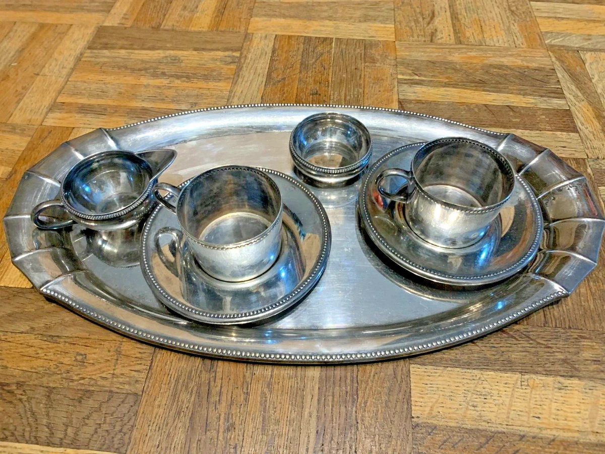 Service de tble nglis en rgent mssif Royl Husk vec 142 Pieces En