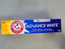 5 PACK ARM & HAMMER Advance White Extreme Whitening Toothpaste 6 oz