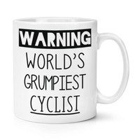 Warnung World's Grumpiest Radrennfahrer 284Ml Becher Tasse Lustig Best Toll