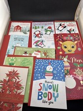 Lot Of 10 New Hallmark Christmas Cards with envelopes   item  43