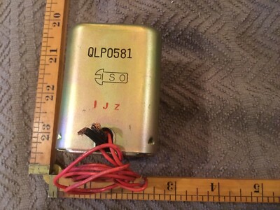Vintage S O Electrical Transformer, QLP0581 Box Labeled 8 Vac