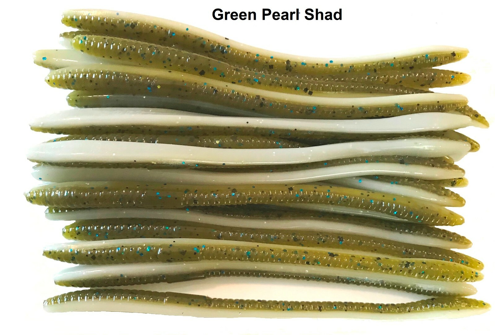 Softy Lure 20 Pcs 6.25" Finesse Trick Worm Plastic Worm Wacky Worm Bass