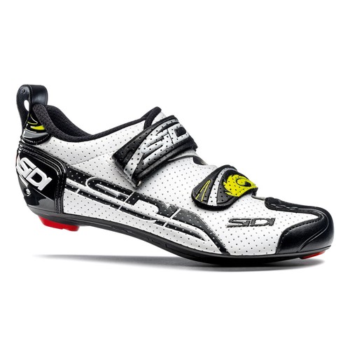 ARIA Sidi T-4 carbon composite bianco nero 41.0 Scarpe Ciclismo Strada