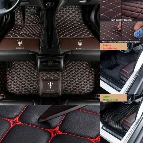 For Maserati Levante Grecale Car Floor Mats Waterproof Auto Liner Carpets Pads - Picture 13 of 28