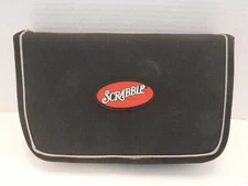 Scrabble Crossword Game Travel Edition With Travel Case Pre-Owned