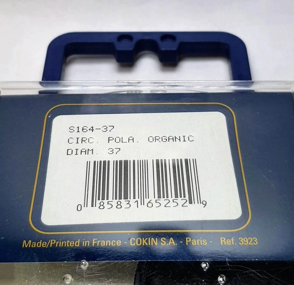 37mm Cokin Circular Polarizer CPL Glass Lens Filter P-CL 37 mm 37 PL-C France - Image 4 of 4