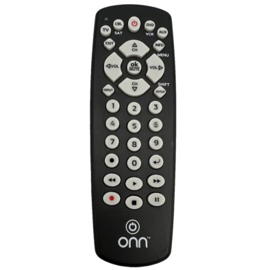 ONN Universal Multi-Function 4 Device Remote Control Model #ONB13AV004 Genuine 