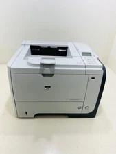 HP LaserJet Enterprise P3015dn Workgroup Laser Printer - Black and White
