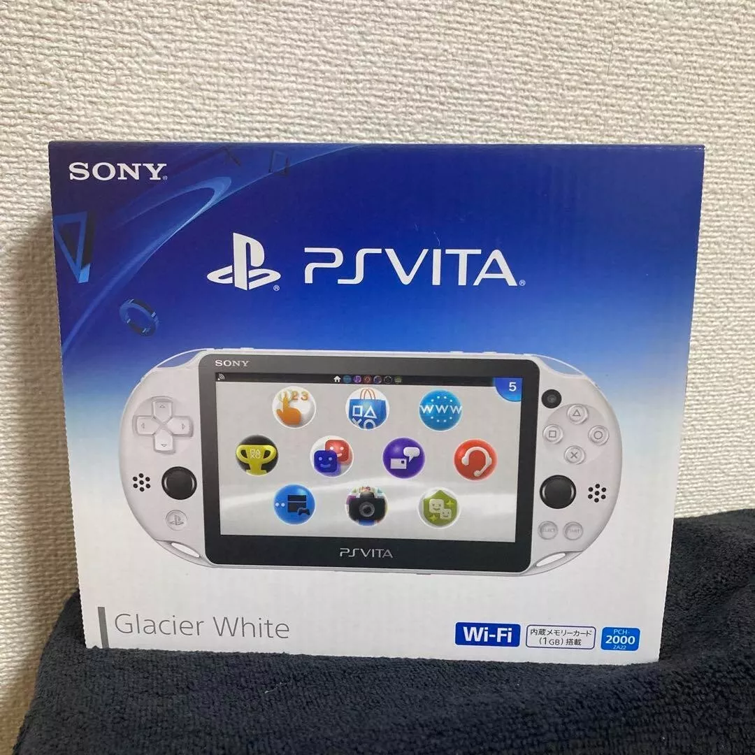 SONY PlayStation Vita Wi-Fi Model Glacier White PCH-2000ZA22 PS