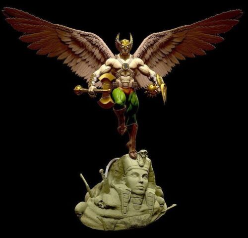 Custom Hawk Man Statue Sculpture Art / Nt XM SS Prime 1 DC Comics / RARE |  eBay