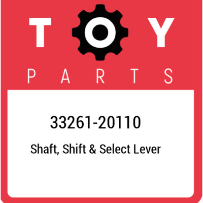 33261-20110 Toyota Shaft, shift & select lever 3326120110, New