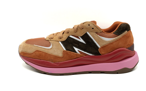 NEW BALANCE 57/40 CHOCOLATE BROWN PINK 