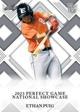 Ethan Puig 10-Count Lot 2023 Leaf Perfect Game Nike All-American Rookie