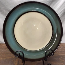 Mikasa Gourmet Basics Belmont Dinner Plate Stoneware Teal