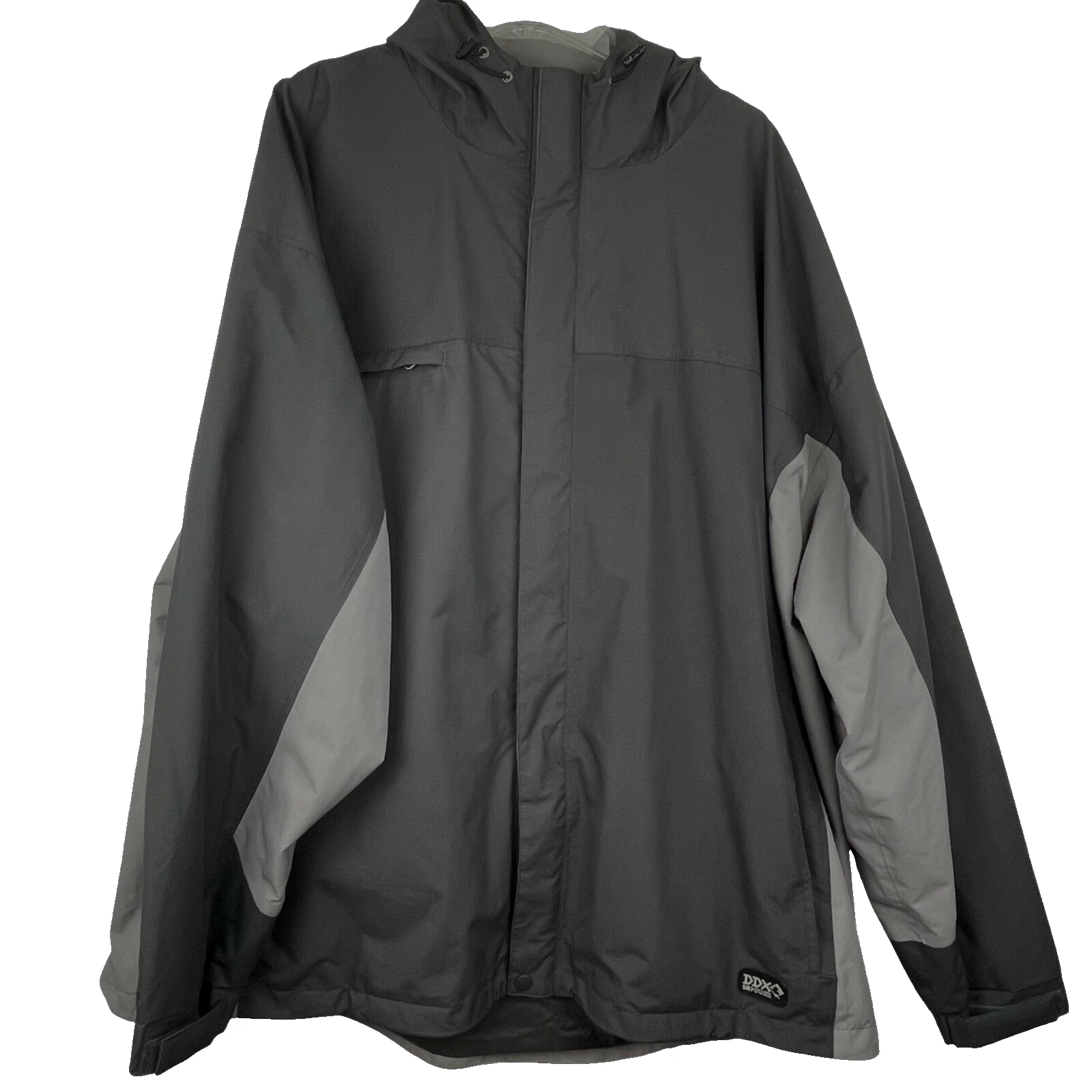 DDX Dri Duck Latitude Jacket Men’s 4XL Zip Hooded Water/Wind Resistant Pockets