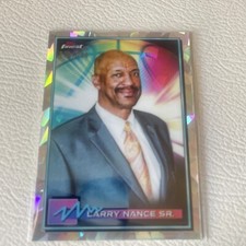 2021 Topps Finest NBA Basketball LARRY NANCE SR Atomic Refractor 276/299 Suns #8