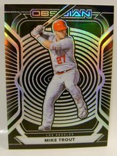 MIKE TROUT OBSIDIAN CHRONICLES BASEBALL PANINI 2021