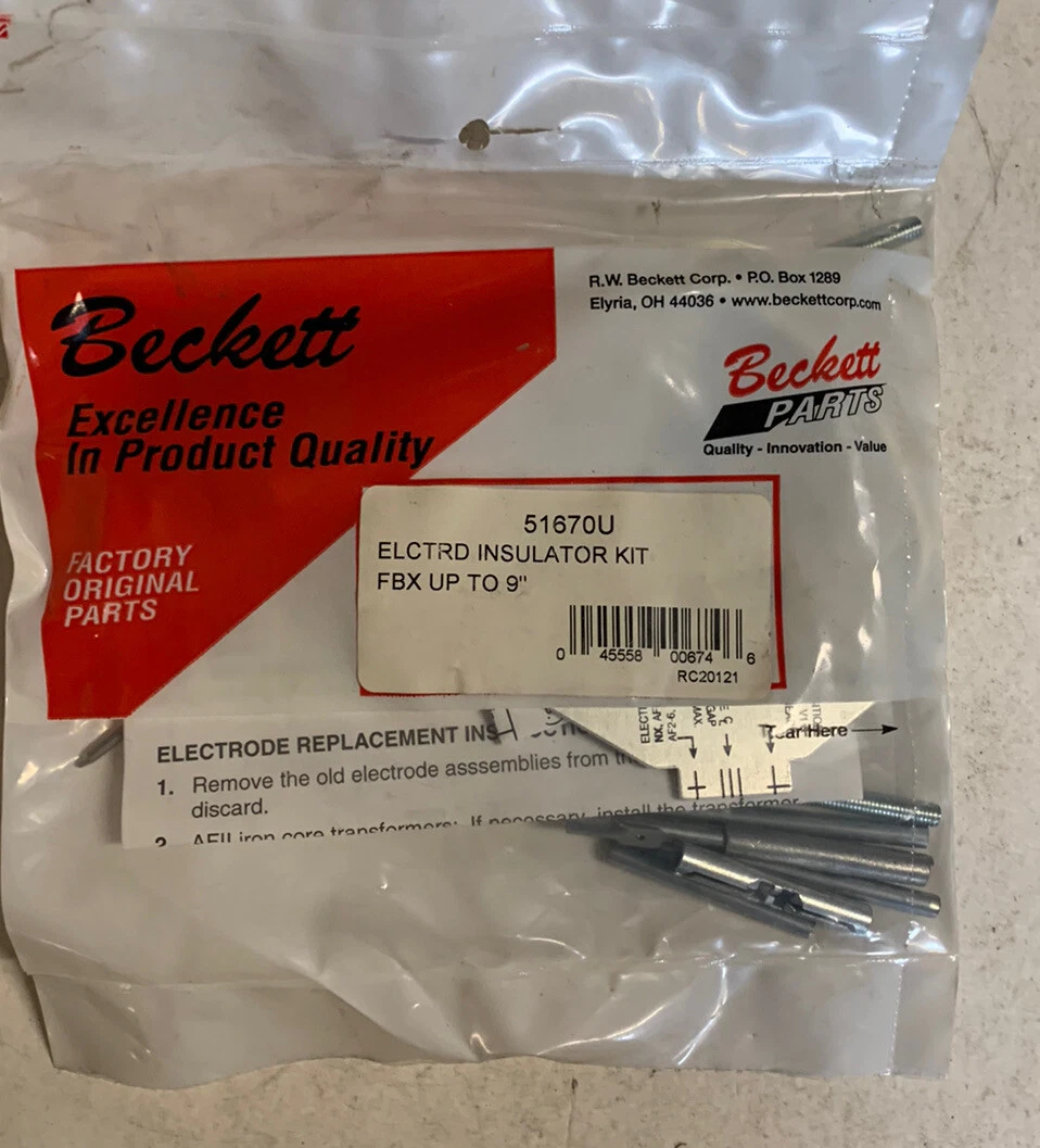 Beckett Oil Burner Electrodes