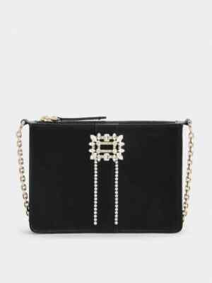 NWT Roger Vivier Black Backpack with Gold and Silver Accents NWT NEW Roger Vivier Women main image 3