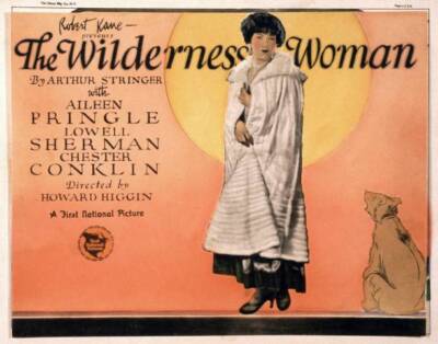 The Wilderness Woman Poster Us Poster Aileen Pringle 1926 Old Movie Photo