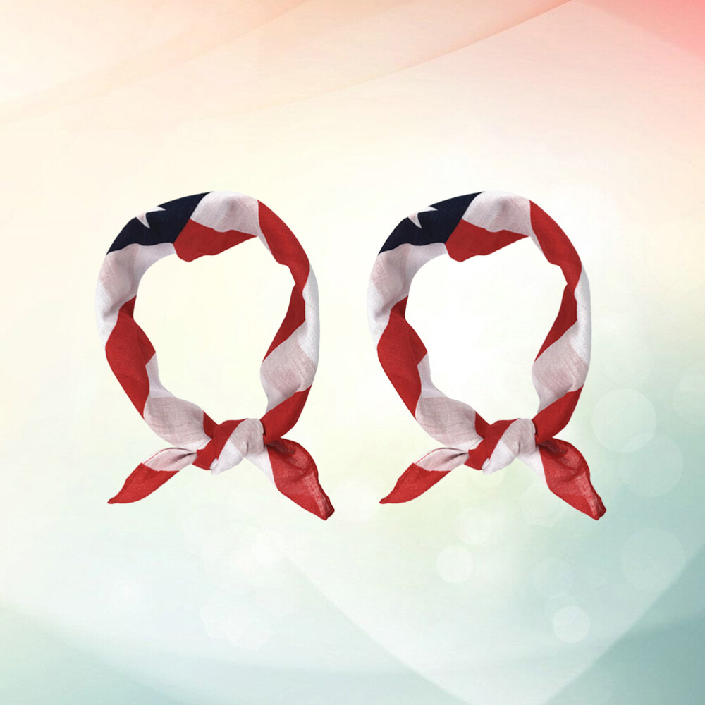 Voucong Seidenschal 80x80cm Japanisch - Quadratischer Schal Mit Fächermuster