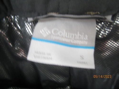 New Columbia Womens Ski Snow Pants Khaki Tan Size Small Retail $120 - Picture 2 of 5