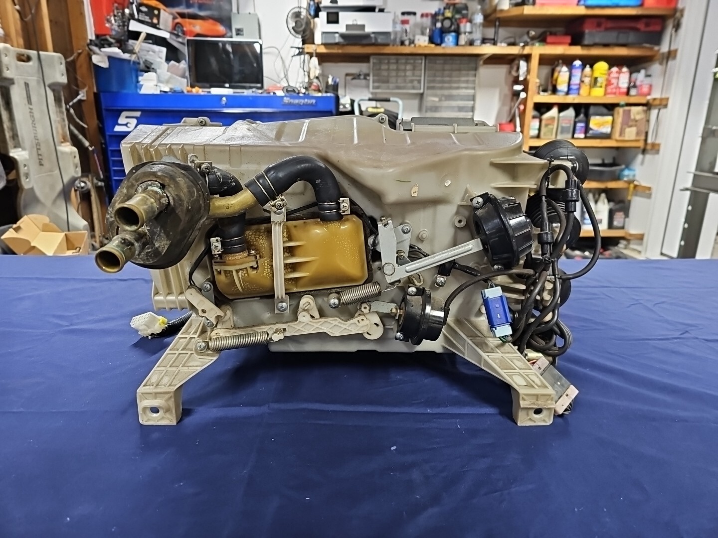 1984/89 Nissan 300ZX Z31 Heater Core Vent Control Assembly eBay