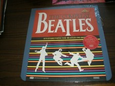 NEW SEALED VINTAGE CED VIDEODISC THE COMPLEAT BEATLES