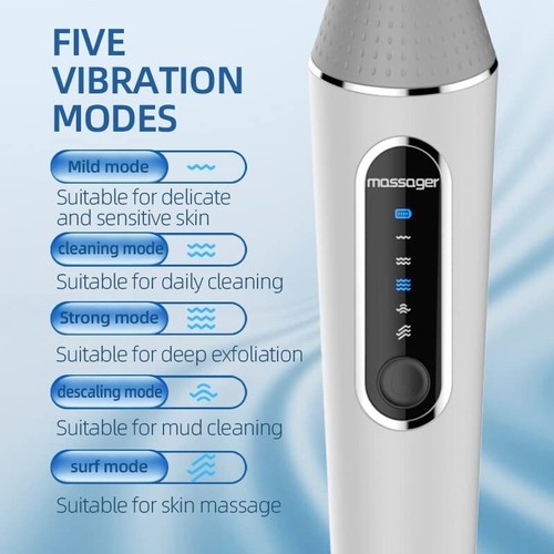 Vibrations Massage Badebürste Elektrisch Rücken Spa Langstiel Reinigungsbürste - Bild 3 von 15