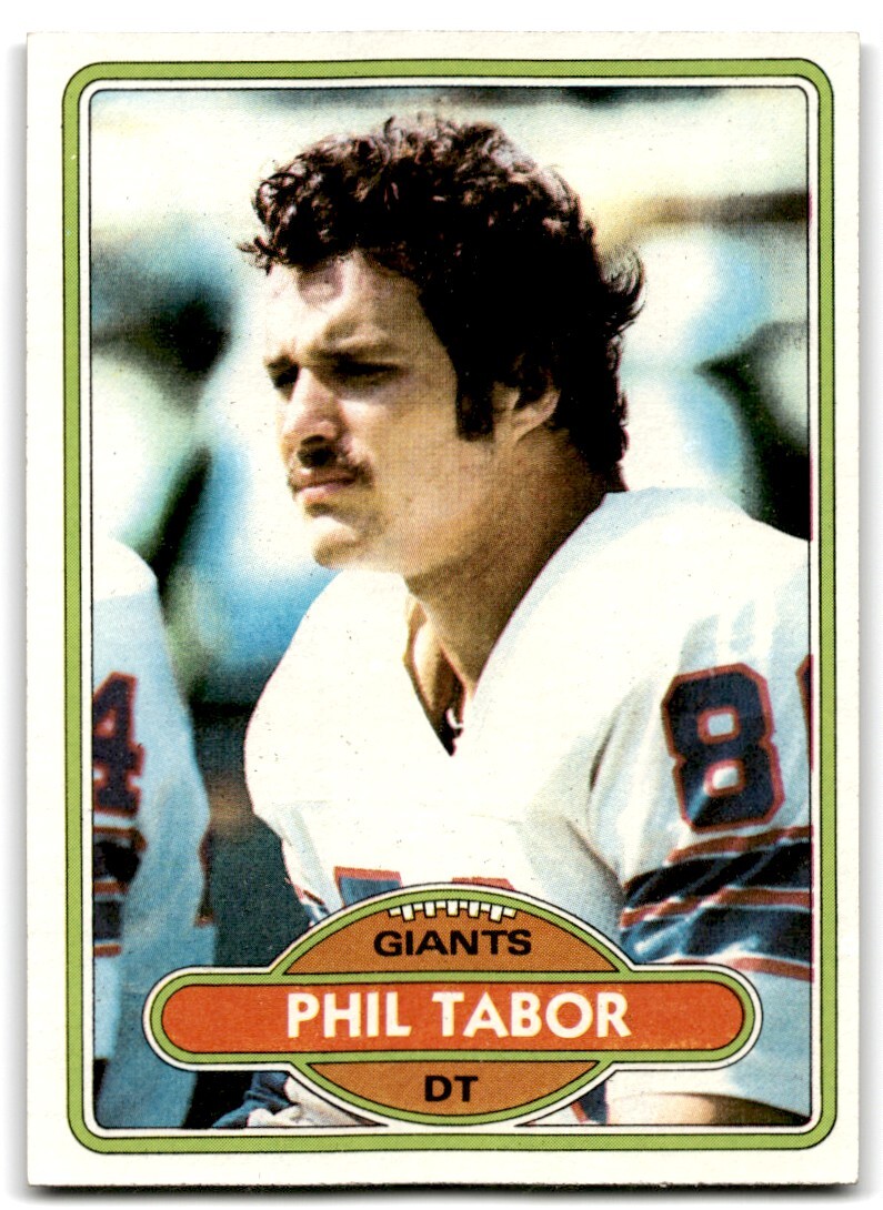 1980 Topps (A) Phil Tabor New York Giants #14 | eBay