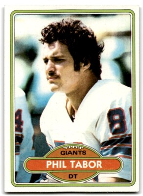 1980 Topps (A) Phil Tabor New York Giants #14 | eBay