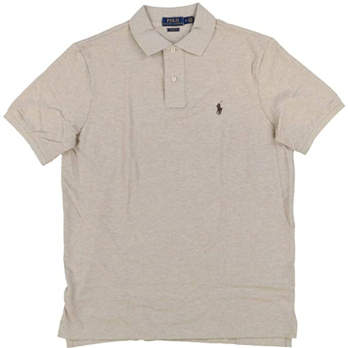 Футболка из джерси Ralph Lauren Custom Fit с V-образным вырезом темно-коричневыйXLTG 13190₽