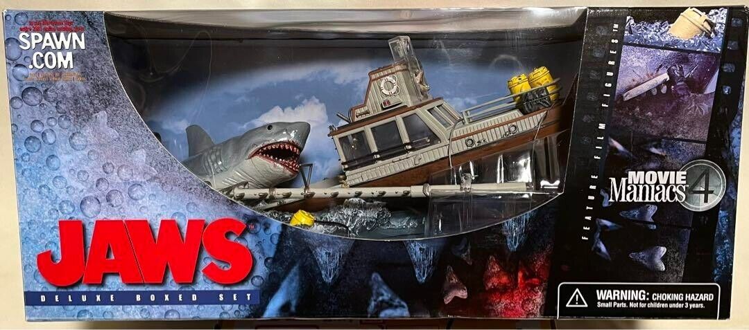 New McFarlane Toys Jaws DX box set Diorama Figure 2001's New McFarlane Toys Jaws DX box set Diorama Figure 2001's