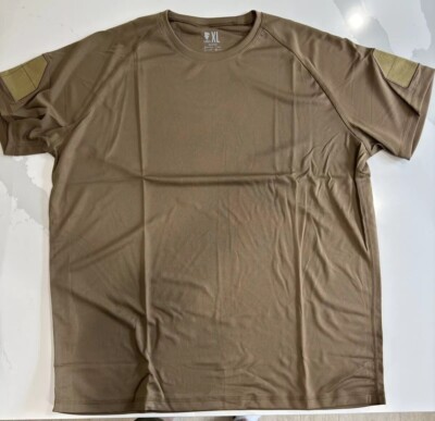 LBX Tactical Shooter Shirt XL Coyote Brown Hook & Loop On Sleeves