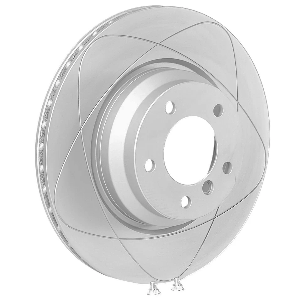 Rotor de freno de disco ranurado delantero 1 pieza para Chrysler Cirrus, Dodge Stratus; 282,3 mm Foto 3 de 4