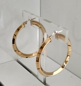 ピアス LESS IS MORE 14K Gold 10mm Pipe Ring Earrings Gold Pipe Earrings 2025 | www.sfk.lv