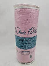 NEW Whale Flotilla QUEEN Size Quilt Set 3 Pc. Pink