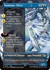 Summon: Shiva [Borderless Foil] #362 Prices | Magic Final Fantasy