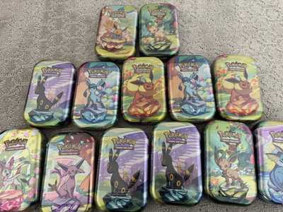 Prismatic Evolutions Mini Tins - **SEALED** --- Random Mini Tin Art