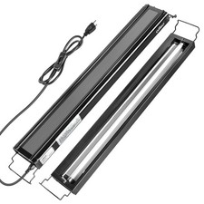 T5 HO Reptile Light Fixture UVB Lighting Combo Kit, Reptiles Terrarium Lamp H...