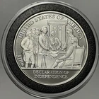 Declaration Of Independence Proof Rare Coin 1 Troy Oz .999 Fine Silver Round 999