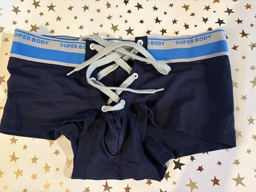 Boxer uomo super body lingerie cravatta corda slip intimo taglia XXL. Nuovo con etichetta - Foto 1 di 10